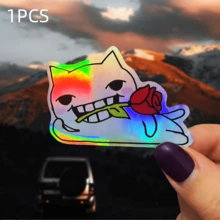 1pc/3pcs Crocodile, Rizz Vinyl Sticker - Polypropylene, Great For Car Bumpers, Laptops And Tumblers - Symbol Of Life, Universe And Everything School Supplies - Vinyl - View 17