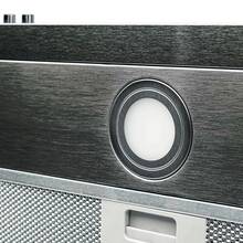 Campana Para Cocina Extractora 60 cm Acero Inoxidable con 3 Velocidades y Luz LED - Tipo de Enchufe A USA (110-127V) - Ver 6