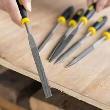 Set Of 6/12 150mm Needle Files (Round, Flat, Triangular, Half-Round) - Kit Of 12 Files - View 6