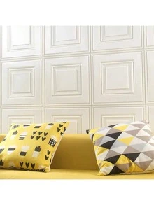 20/50 piezas de pegatinas de pared 3D autoadhesivas, impermeables y a prueba de humedad de alta calidad para decoración de techos, perfectas para dormitorios y papel tapiz de dormitorios. - Red - Ver 2