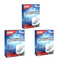Toilet Cleaning Effervescent Tablets, Bathroom Toilet Descaler, Stain Remover, Deodorizer, Multi-Function Freshener - Solid State - View 9
