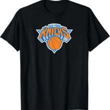 NB A New York Knicks Officially Licensed T-Shirt - Black - View 1