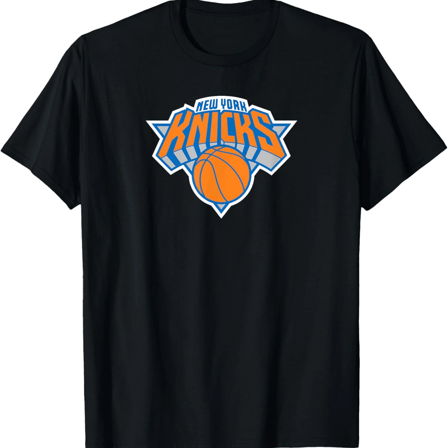 NB A New York Knicks Officially Licensed T-Shirt - Black - View 1