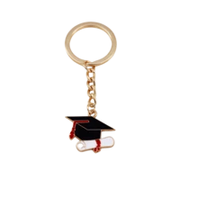 15Pcs/Set Graduation Hat Keychain Number Pendant Keychain, Suitable For Graduation Souvenir Gifts - Multicolor - View 2