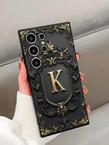 1 ốp lưng điện thoại họa tiết chữ Z vàng sáng tạo, vỏ bảo vệ mềm TPU màu đen, tương thích với và Honor, Galaxy A04e/A05s/A13/A14/A15/A34/A35/A50/A52/A53/A54/S21/S22/S23/S24/S25/S25Ultra/S25 FE/S26/S26PLUS/S26ULTRA/S26 EDGE, 6A/7A/8A, 12T/13T/14T, phiên bản quốc tế, không phải phiên bản nội địa. - màu đen - Xem 3