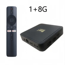 Q96 OHP Đầu thu truyền hình TV98 PRO, hệ điều hành Android 14, bộ xử lý lõi tứ ATV H313, hỗ trợ WiFi băng tần kép 5G, phát nội dung 8K và 4K, kèm điều khiển từ xa bằng giọng nói. - Phích cắm loại C của EU (220-240V) - Xem 12