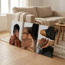 Bộ 3 tranh, khung tùy chọn, phong cách tối giản hiện đại, quà tặng ngày Valentine, tranh trang trí tình cảm, tranh treo tường có khung, trang trí phòng tắm, trang trí phòng ngủ, trang trí nhà cửa. - Nhiều màu - Xem 11