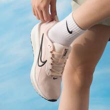Nike Quest 6 舒適經典跑步鞋 女款 白紫 - 粉色 - 查看 3