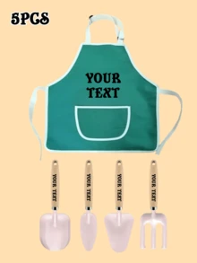 Personalized Gardening Tools, Customized Name Aprons, Holiday Gifts, Souvenirs. - Multicolor - View 5