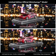 MINICHAMPS BMC 1/64 GR86 X Gloomy Bear 澳门大奖赛公路挑战赛压铸模型车 - 彩色 - 查看 4