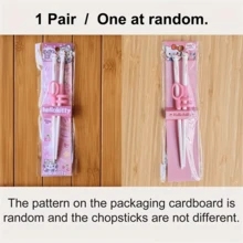 [Đã được ủy quyền IP] Bộ 2 đũa ngọc bích Hello Kitty hoạt hình tinh tế mới của Sanrio, đũa phụ cao cấp, thích hợp cho bàn ăn gia đình, sử dụng tinh tế, chất liệu bền đẹp, hai kiểu dáng để lựa chọn, thích hợp làm quà tặng sinh nhật cho nhiều độ tuổi, trang trí nhà hàng, ngày Valentine, đám cưới, mùa tựu trường, lựa chọn hoàn hảo cho cả bốn mùa. - Nhiều màu - Xem 19