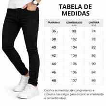 Men's Skinny Slim Straight Leg Jeans With Lycra > We Ship The Same Day - 黑色 - 查看 3