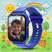 Reloj inteligente para niños de 4,65 cm, versión mejorada de reloj inteligente con juegos adecuado para adolescentes y niños, compatible con despertador, podómetro, cronómetro, linterna, calculadora, juegos, cámara y otras funciones, gran regalo - Multicolor - Ver 16