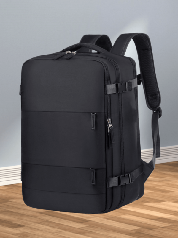 Expandable Backpack, Men's Large Capacity School Bag, Business Trip Luggage, Backpack, Travel Bag, Women's Computer Bag