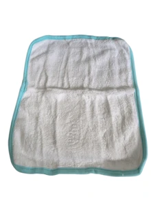 Kit de Paninhos de Boca Power Sec - Laço Bebê (3 unidades) - várias cores - Verde Menta - Visão 5