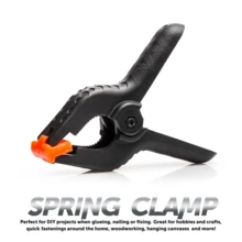 4PCS Large Spring Clamps 9 " Set Heavy Duty Market Tarpaulin Quick Grip Clips - B - Ver 4