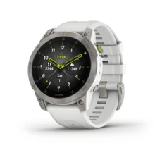 Garmin Epix Gen 2, Premium Active Smartwatch, 47mm White Titanium, Factory Refurbished - 查看 1