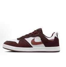 Nike SB ALLEYOOP 女款轻便、舒适、耐穿的户外滑板鞋，低帮平底休闲运动鞋，白红撞色设计，通勤滑板鞋，时尚款 CQ0369-601 - 白紅 - 查看 2
