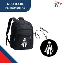 Kit 2 Bolsa Mochila Ferramentas Objetos Resistente Reforçada - A - Visão 3