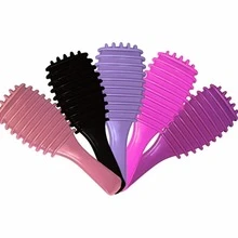 Kit Of 3 Hair Brushes For Defining Curls And Finishing Curly, Wavy, And Coily Hair - 隨機顏色 - 查看 4
