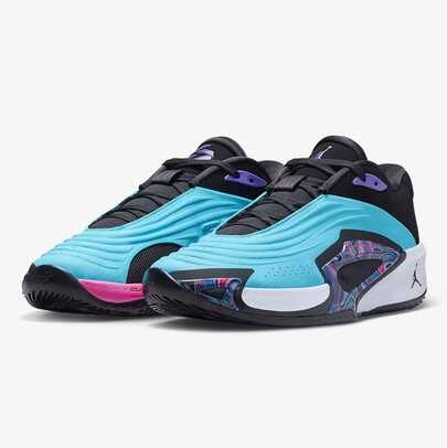  Nike 新款缓震轻盈舒适男士中帮篮球训练鞋，JORDAN LUKA 3 强力支撑耐穿运动鞋，蓝白配色，户外休闲鞋，球场表现必备，FQ1285-400