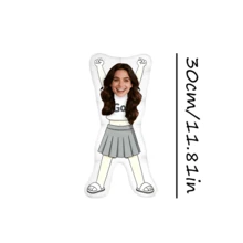 Personalized Face Cushion, Purple Dress, Customized Body Pillow, Unique And Interesting. Suitable For Father's Day, Mother's Day, Halloween, Christmas, Christmas Eve, Valentine's Day, Birthday, Personalized Day, Veteran's Day, Thanksgiving, Easter, April Fool's Day, Carnival, Ramadan, Eid Al-Fitr, Eid Al-Adha, National Day, Etc. - GO! Skirt - View 17