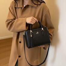 Women Tote Bags - 黑色 - 查看 2