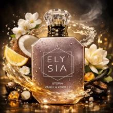 Fragrance World CLIVE DORRIS ELYSIA UTOPIA VANILLA KOKO Eau De Parfum For Women 50ml - 花卉印花 - 查看 1