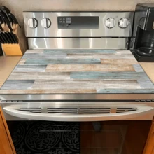 1 pieza Estera de secado con estampado de grano de madera azul, nueva estera absorbente de secado para encimera de cocina, estera de secado de utensilios de cocina - Estera de secado de platos, estera suave de gel de sílice antideslizante de secado rápido para encimera de cocina, adecuada para cafetera, máquina de café expreso, etc. - Multicolor - Ver 8