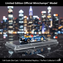 MINICHAMPS BM Creations 1:64 限量版 787B + Civic EG6 右舵车型，带可开启引擎盖 - 彩色 - 查看 1