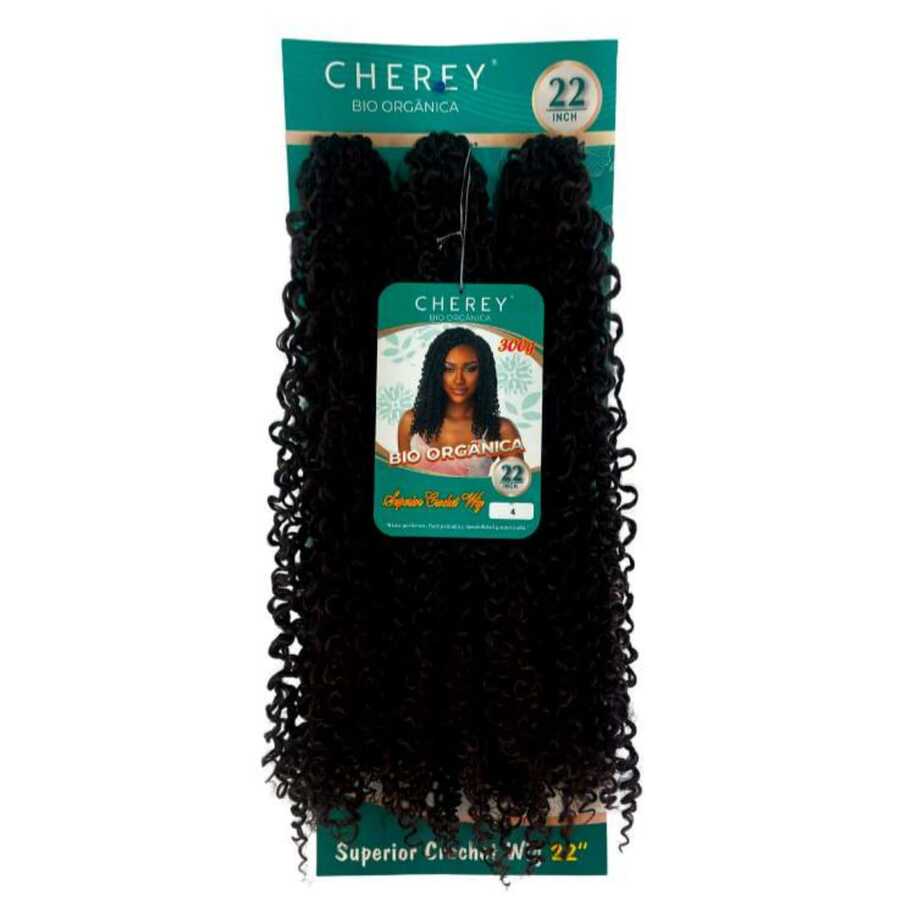 Organic Curly Hair Super Crochet Braids - Cherey - S4 - View 1