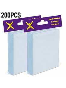 100/200 chiếc bao đựng thẻ phát sáng màu xanh dương, bao đựng thẻ bóng chày, bao bảo vệ thẻ trong suốt 1 xu, thích hợp cho thẻ giao dịch, bao đựng thẻ giao dịch mềm, bao đựng thẻ thể thao, bao bảo vệ thẻ, bao đựng thẻ, bao bảo vệ thẻ bằng nhựa, thích hợp cho thẻ - Phim thẻ - Xem 11