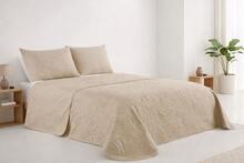 Conjuntos de colchas - Estampado Floral Camel - Ver 2