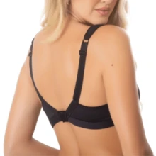 Kit 3 Sutiã Sem Bojo Feminino Alça Acolchoada Lingerie Conforto Sustentação Reforçado Moda Íntima - Lavagem Média - Visão 5