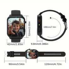Reloj inteligente para niños de 4,65 cm, versión mejorada de reloj inteligente con juegos adecuado para adolescentes y niños, compatible con despertador, podómetro, cronómetro, linterna, calculadora, juegos, cámara y otras funciones, gran regalo - Multicolor - Ver 5