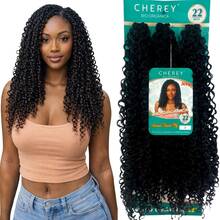 Organic Curly Hair Super Crochet Braids - Cherey - S4 - View 3