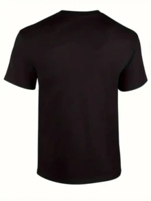 T-shirt amusant avec un chat pianiste pour les mélomanes - Haut unisexe en coton doux avec touches de piano et empreintes de pattes de chat, chemise décontractée à manches courtes et col rond, convient aux hommes et aux femmes, cadeau sur le thème de la musique pour un anniversaire/Noël/une fête (imprimé et expédié du Canada). - Noir - Voir 2