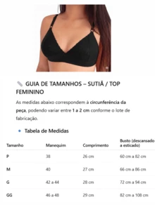 Non-Padded Lycra And Lace Bra, No Wire, Sizes S, M, L, XL - Negro - Ver 2