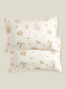 1pc Baby Lightweight Thin Pillowcase (Pillow Core Not Included) Soft Skin-Friendly Comfortable For All Seasons Suitable For Daily Use - Multicolor - View 20