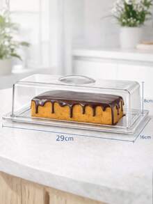 Bread And Pastry Container With Lid KEITA – Organizer For Breakfast And Snacks - Acrylic - View 2