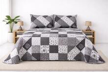 Quilt Sets - Cuadrado Grises - 查看 1