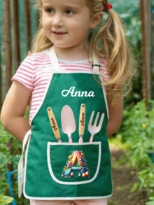 Personalized Gardening Tools, Customized Name Aprons, Holiday Gifts, Souvenirs. - Multicolor - View 3