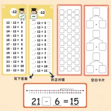 Bộ 60 thẻ học Pinyin cho trẻ em (117 thẻ) kèm vòng, thẻ luyện toán bao gồm phép cộng, phép trừ và phép nhân, phù hợp cho trẻ mẫu giáo và nhà trẻ học toán và đánh vần. - Nhiều màu - Xem 9