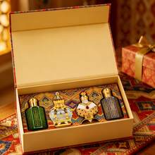Arabian Luxury Perfume Set, 4-Piece Collection, 24H Long Lasting Natural Mild Scent, Alcohol Free Non-Irritating, Rich Arabian Style Fragrance For Wrist/Neck, Perfect Valentine's Day & Birthday Gift For Women, Men - 清新香調 - 查看 9