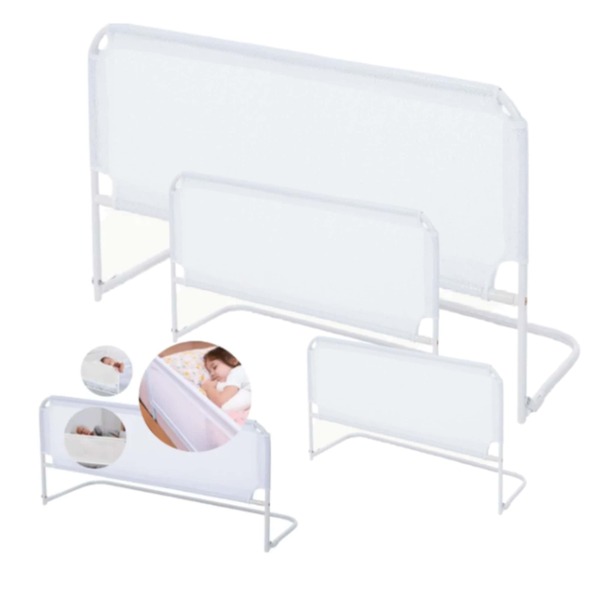 Grade de Proteção para Cama comp88x41alt com Tela de Segurança - Todos os Tipos de Camas - Serve para Cama Box com Colchão
