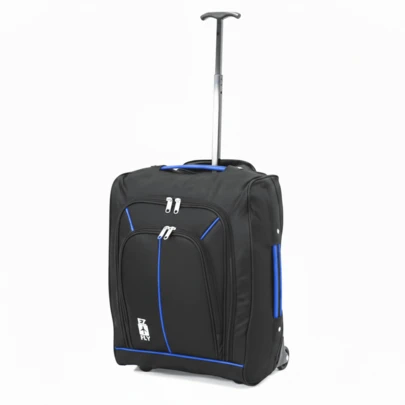 Aafan Airline Approved 35 L Carry‑On Trolley Suitcase Lightweight Travel Luggage With Wheels & Telescopic Handle, Multiple Compartments Multiple Colors