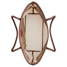 Coach Bolso de hombro para mujer CCD66IMXHE, de PVC con cuero, resistente al desgaste y a los arañazos, de gran capacidad, versátil para ir al trabajo y viajar, marrón clásico y lujoso - marrón - Ver 5