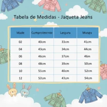 Pimbolim Jeans Boy's Jean Jacket, Children's, With Pockets, Super Stylish. - 淺藍色 - 查看 7