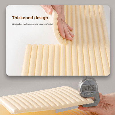 1 Roll Self-Adhesive Bumper Strip, Designed For Wall And Corner Protection. This Modern Minimalist Wall Sticker Adopts Striped Design, Easy To Cut, Suitable For Living Room. Multi-Functional Safety Corner Guard, Cuttable Thick Bumper Strip, Can Be Used For Living Room, Bedroom, Home Decor, Wall Corner Protection Strip