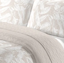 Quilt Sets - Plumas Beige - 查看 3